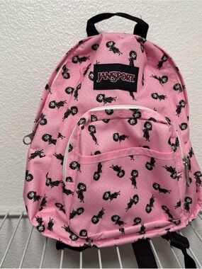 incredibles half pint mini backpack JanSport Leopard Rose FX Each item you purchase has been thoroughly tested Pink Jansport Edna Mode Jansport